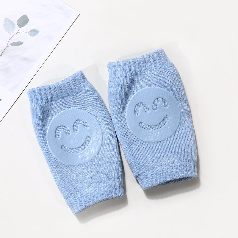 Baby Knee Pads – Soft Non-Slip Crawling Socks for Infants, Cotton Blend (1–3 Pairs)