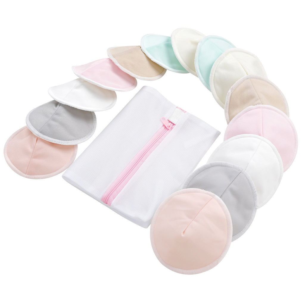 Soft Bamboo Nursing Pads – Maternity Breastfeeding Pads for Sensitive Skin