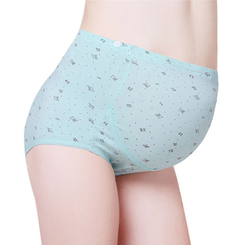Cotton Maternity Underwear – Adjustable Pregnancy Belly Support Pants