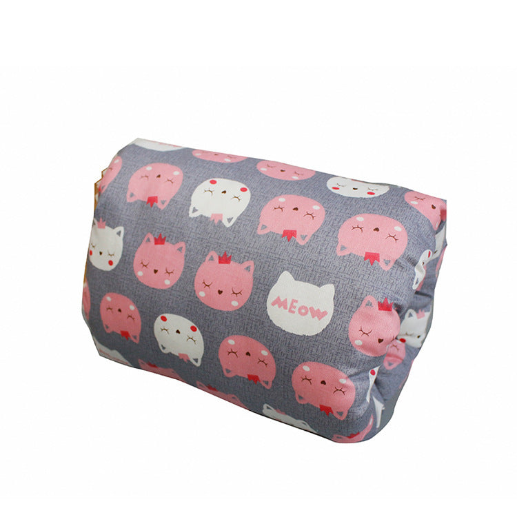 Adjustable Cotton Nursing Arm Pillow – Soft, Washable Breastfeeding Support Cushion for Baby & Parent Comfort (25x23cm)