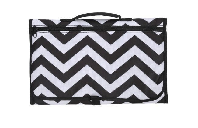 Portable Waterproof Baby Diaper Changing Mat – Foldable Travel Pad with Storage, Compact & Washable (90x60cm)