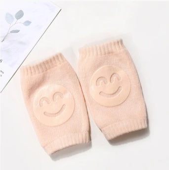 Baby Knee Pads – Soft Non-Slip Crawling Socks for Infants, Cotton Blend (1–3 Pairs)