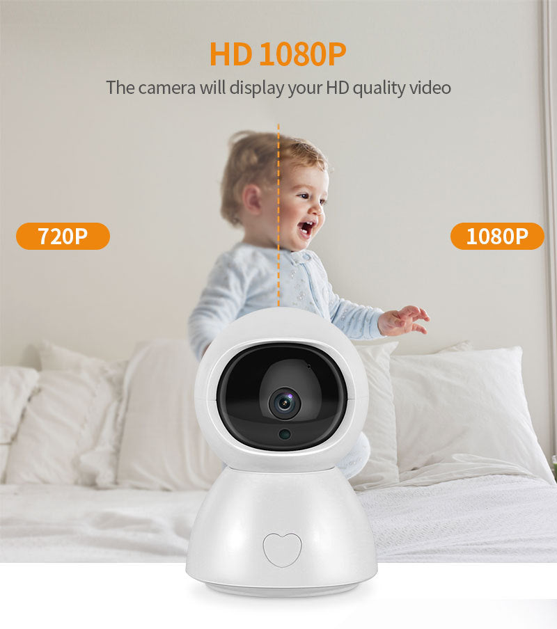 Baby Monitor Surveillance Camera 5-inch