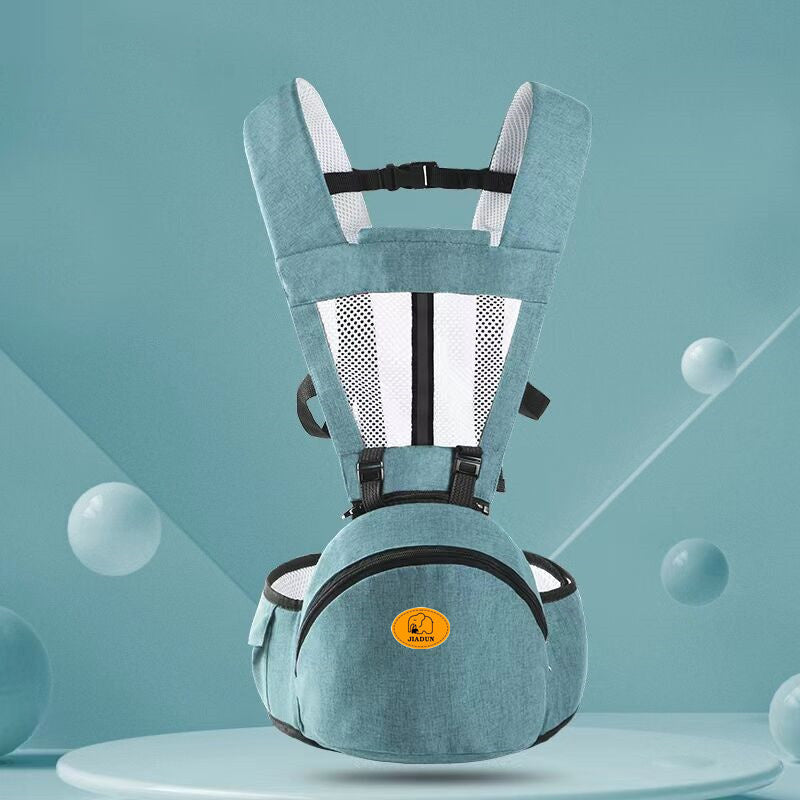 Ergonomic Baby Hip Seat Carrier – Adjustable Waist Stool with Storage Pocket & Buckle Strap for Infants and Toddlers